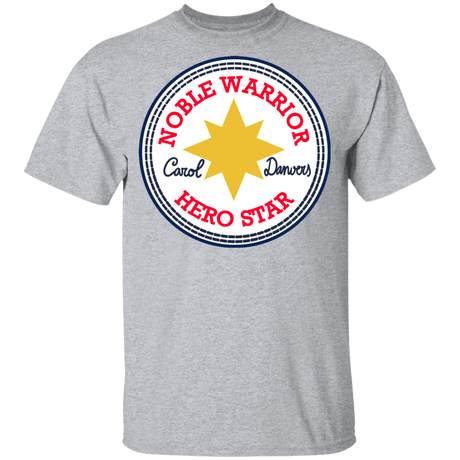 T-Shirts Sport Grey / YXS Nobel Warrior Hero Star Youth T-Shirt