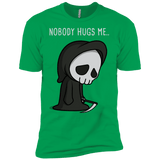 T-Shirts Kelly Green / YXS Nobody Hugs Me Boys Premium T-Shirt