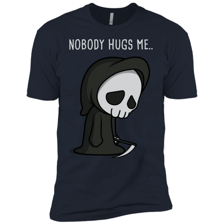T-Shirts Midnight Navy / YXS Nobody Hugs Me Boys Premium T-Shirt