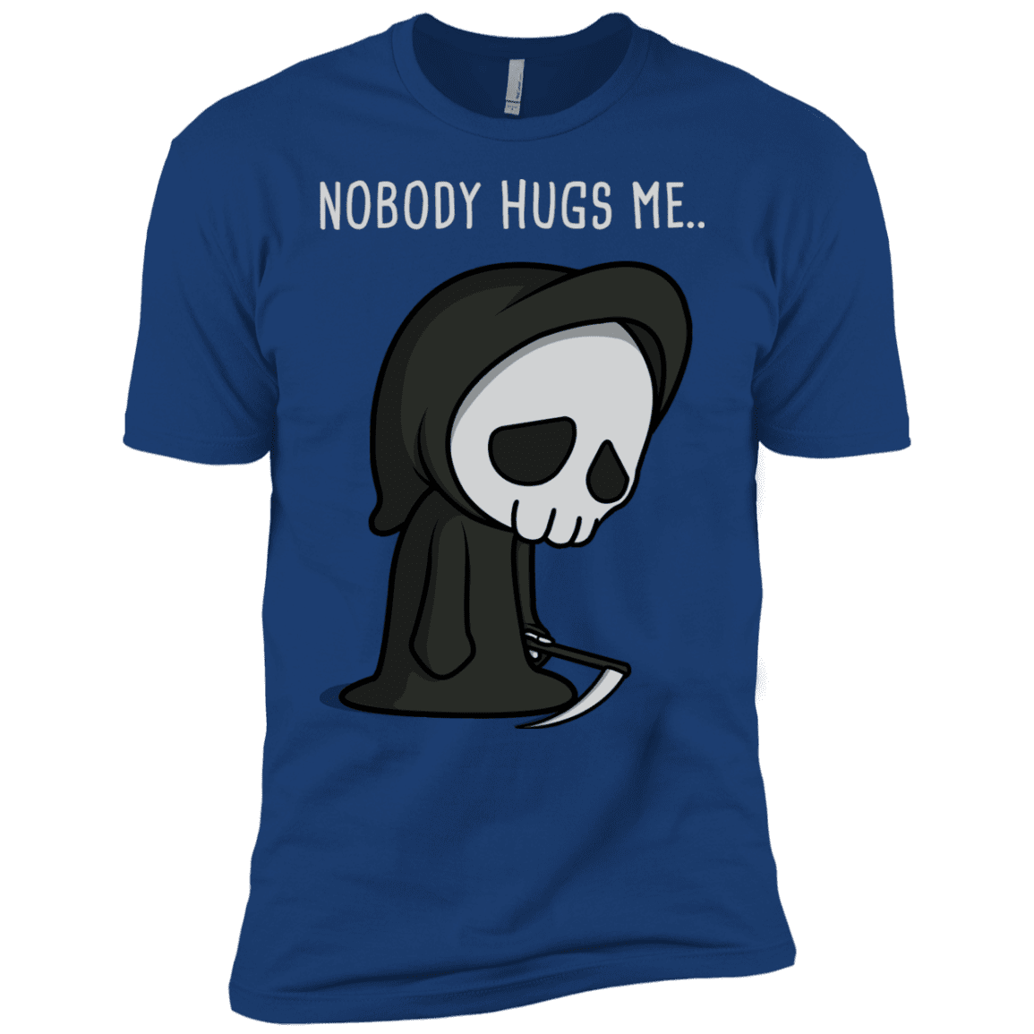 T-Shirts Royal / YXS Nobody Hugs Me Boys Premium T-Shirt