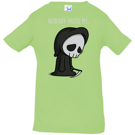 T-Shirts Key Lime / 6 Months Nobody Hugs Me Infant Premium T-Shirt
