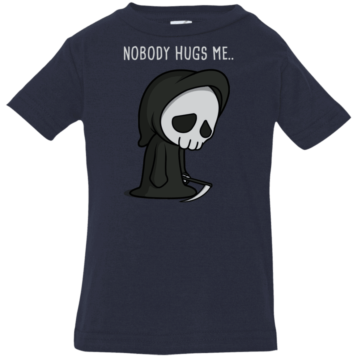 T-Shirts Navy / 6 Months Nobody Hugs Me Infant Premium T-Shirt