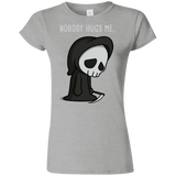 T-Shirts Sport Grey / S Nobody Hugs Me Junior Slimmer-Fit T-Shirt
