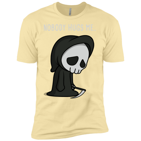 T-Shirts Banana Cream / X-Small Nobody Hugs Me Men's Premium T-Shirt