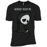 T-Shirts Black / X-Small Nobody Hugs Me Men's Premium T-Shirt