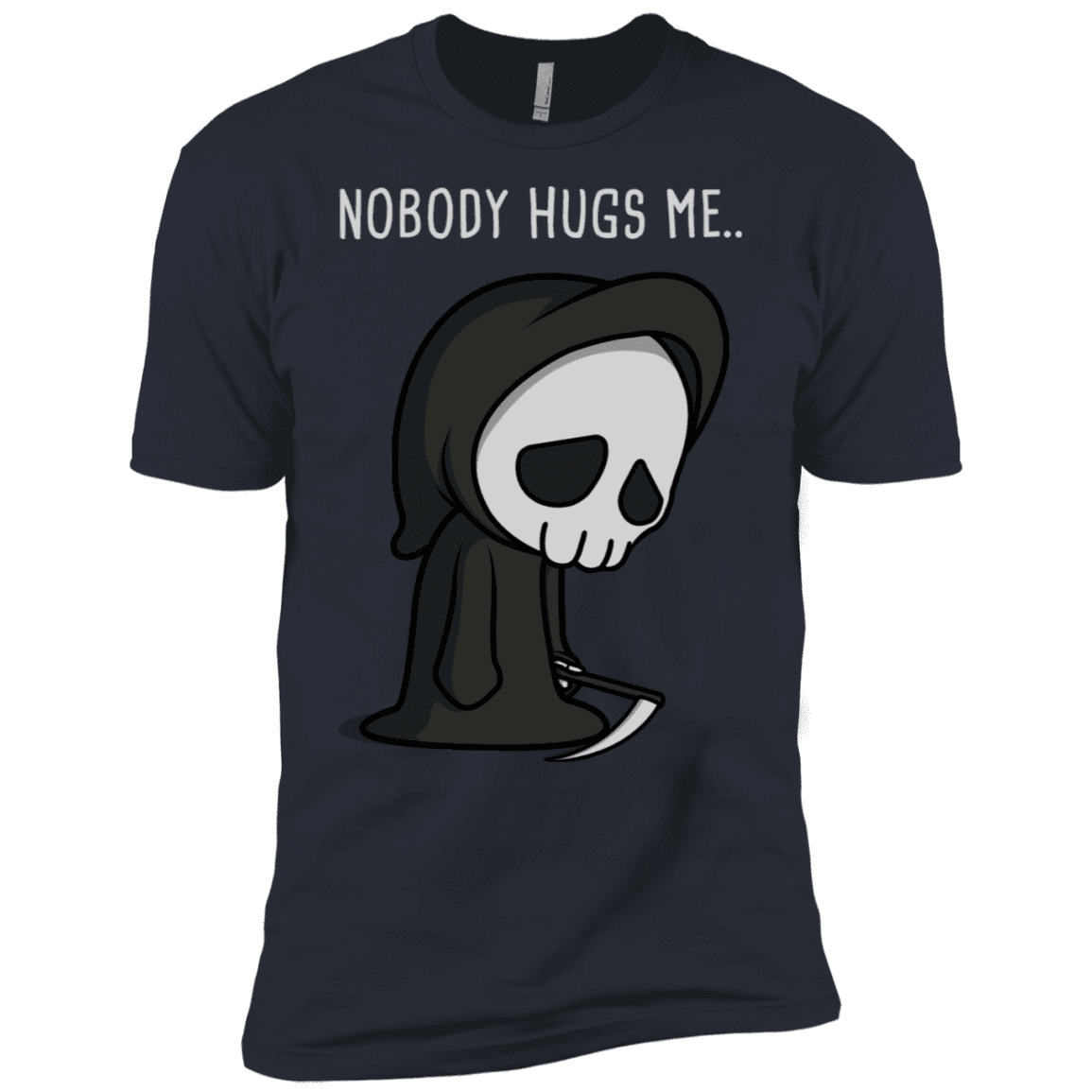 T-Shirts Indigo / X-Small Nobody Hugs Me Men's Premium T-Shirt