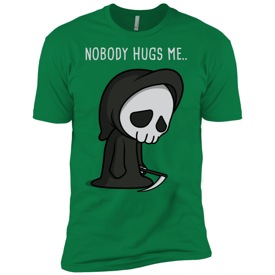 T-Shirts Kelly Green / X-Small Nobody Hugs Me Men's Premium T-Shirt