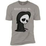 T-Shirts Light Grey / X-Small Nobody Hugs Me Men's Premium T-Shirt