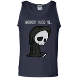 T-Shirts Navy / S Nobody Hugs Me Men's Tank Top