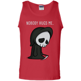 T-Shirts Red / S Nobody Hugs Me Men's Tank Top