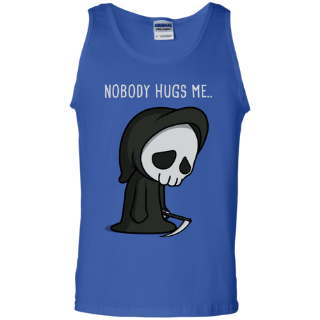 T-Shirts Royal / S Nobody Hugs Me Men's Tank Top