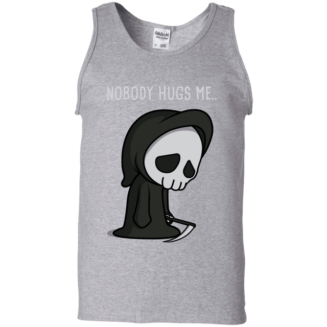T-Shirts Sport Grey / S Nobody Hugs Me Men's Tank Top