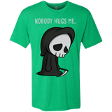 T-Shirts Envy / S Nobody Hugs Me Men's Triblend T-Shirt