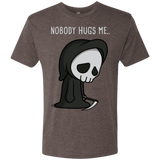 T-Shirts Macchiato / S Nobody Hugs Me Men's Triblend T-Shirt