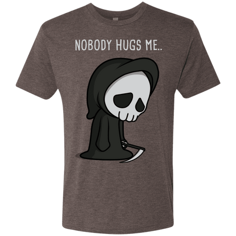 T-Shirts Macchiato / S Nobody Hugs Me Men's Triblend T-Shirt