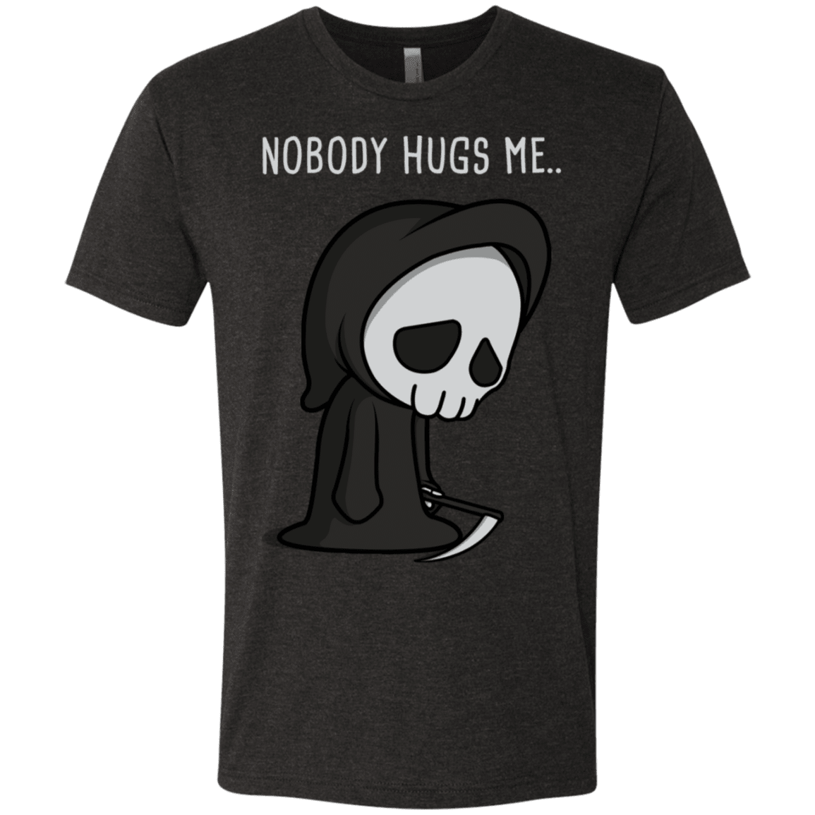 T-Shirts Vintage Black / S Nobody Hugs Me Men's Triblend T-Shirt