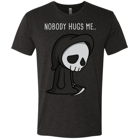 T-Shirts Vintage Black / S Nobody Hugs Me Men's Triblend T-Shirt