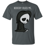 T-Shirts Dark Heather / S Nobody Hugs Me T-Shirt