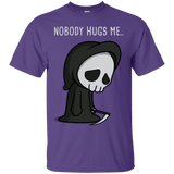T-Shirts Purple / S Nobody Hugs Me T-Shirt