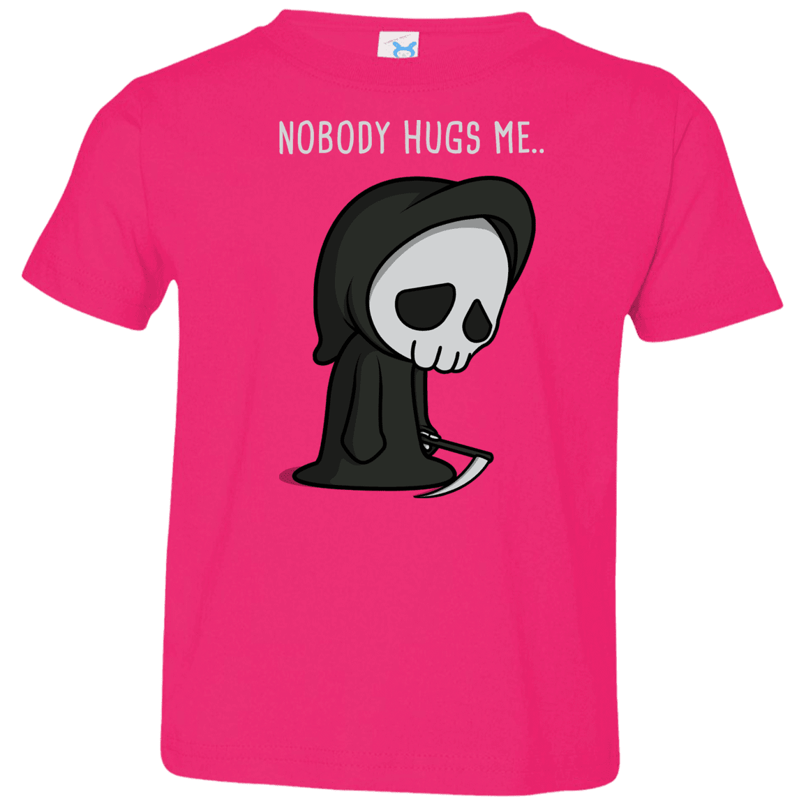 T-Shirts Hot Pink / 2T Nobody Hugs Me Toddler Premium T-Shirt