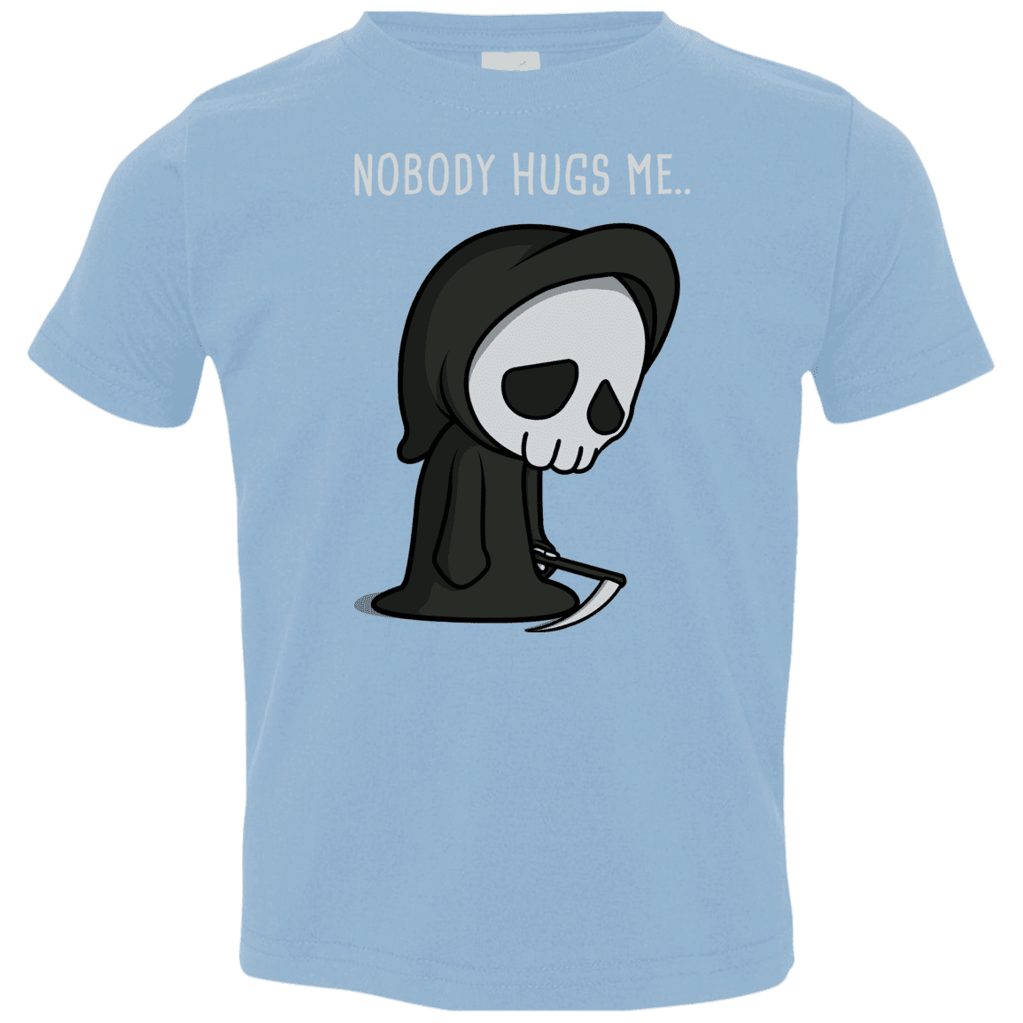 T-Shirts Light Blue / 2T Nobody Hugs Me Toddler Premium T-Shirt