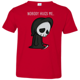 T-Shirts Red / 2T Nobody Hugs Me Toddler Premium T-Shirt