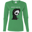 T-Shirts Irish Green / S Nobody Hugs Me Women's Long Sleeve T-Shirt