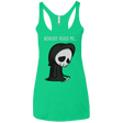 T-Shirts Envy / X-Small Nobody Hugs Me Women's Triblend Racerback Tank