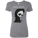 T-Shirts Premium Heather / S Nobody Hugs Me Women's Triblend T-Shirt