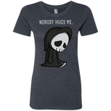 T-Shirts Vintage Navy / S Nobody Hugs Me Women's Triblend T-Shirt