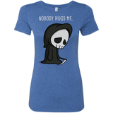 T-Shirts Vintage Royal / S Nobody Hugs Me Women's Triblend T-Shirt