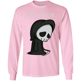 T-Shirts Light Pink / YS Nobody Hugs Me Youth Long Sleeve T-Shirt