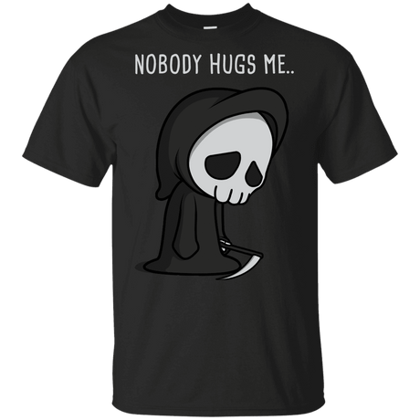 T-Shirts Black / YXS Nobody Hugs Me Youth T-Shirt