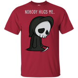 T-Shirts Cardinal / YXS Nobody Hugs Me Youth T-Shirt