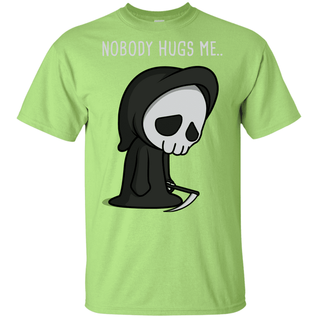 T-Shirts Mint Green / YXS Nobody Hugs Me Youth T-Shirt