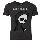T-Shirts Vintage Black / YXS Nobody Hugs Me Youth Triblend T-Shirt