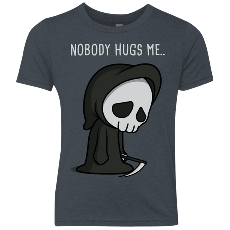 T-Shirts Vintage Navy / YXS Nobody Hugs Me Youth Triblend T-Shirt