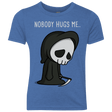T-Shirts Vintage Royal / YXS Nobody Hugs Me Youth Triblend T-Shirt