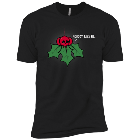 T-Shirts Black / YXS Nobody Kiss Me Boys Premium T-Shirt