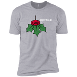 T-Shirts Heather Grey / YXS Nobody Kiss Me Boys Premium T-Shirt