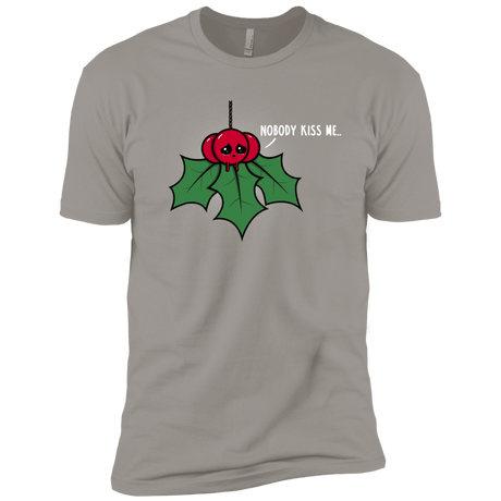 T-Shirts Light Grey / YXS Nobody Kiss Me Boys Premium T-Shirt