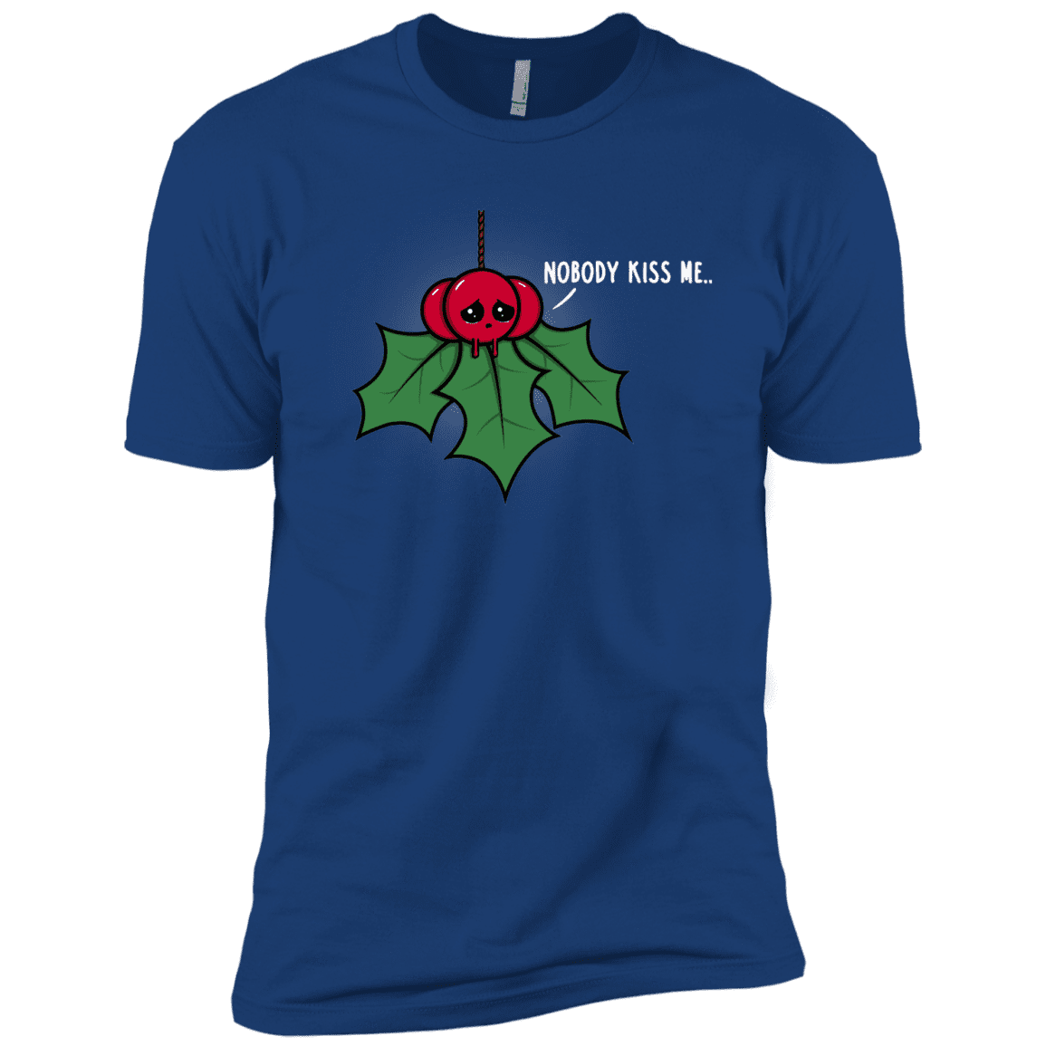 T-Shirts Royal / YXS Nobody Kiss Me Boys Premium T-Shirt