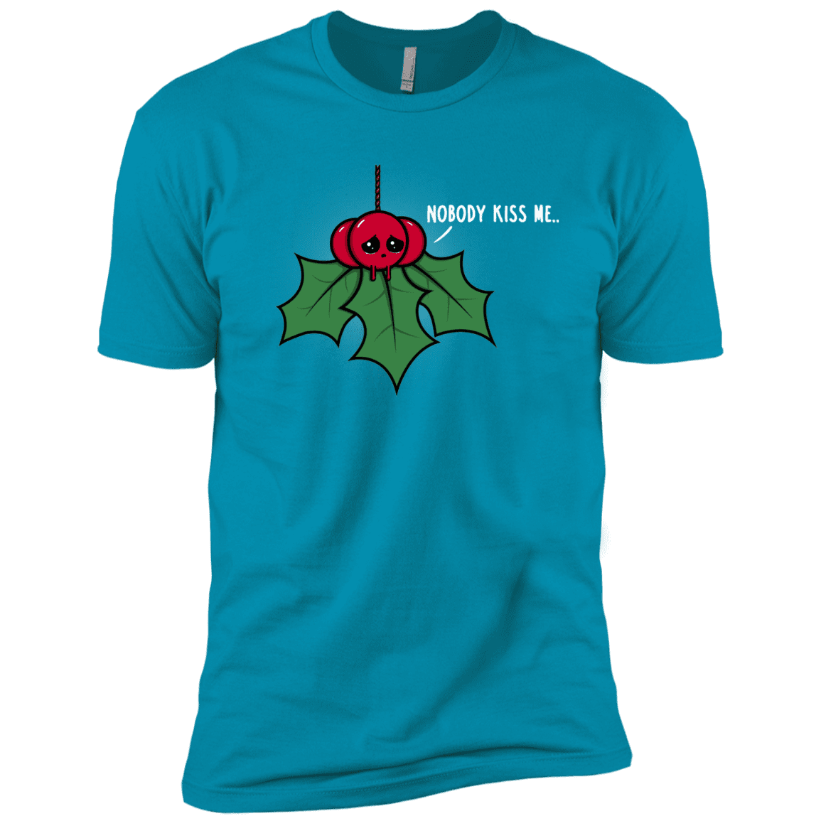 T-Shirts Turquoise / YXS Nobody Kiss Me Boys Premium T-Shirt
