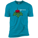 T-Shirts Turquoise / YXS Nobody Kiss Me Boys Premium T-Shirt