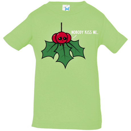 T-Shirts Key Lime / 6 Months Nobody Kiss Me Infant Premium T-Shirt