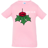 T-Shirts Pink / 6 Months Nobody Kiss Me Infant Premium T-Shirt