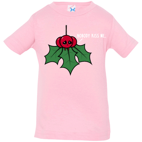 T-Shirts Pink / 6 Months Nobody Kiss Me Infant Premium T-Shirt
