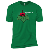 T-Shirts Kelly Green / X-Small Nobody Kiss Me Men's Premium T-Shirt