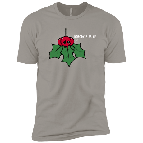 T-Shirts Light Grey / X-Small Nobody Kiss Me Men's Premium T-Shirt