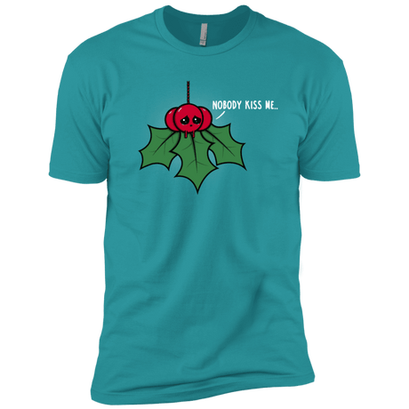 T-Shirts Tahiti Blue / X-Small Nobody Kiss Me Men's Premium T-Shirt